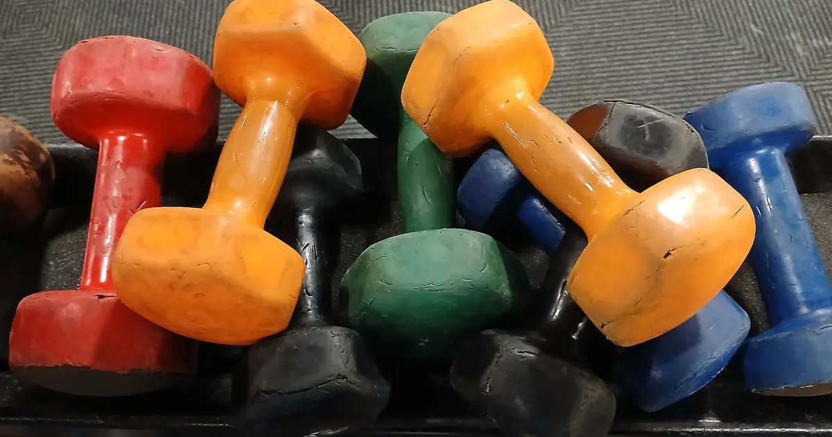 sports equipment store with handy dumbbell win habits photo for home athletes