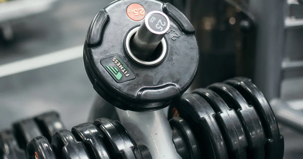 sports fitness gear with with handy dumbbell pair wins photo for home athletes